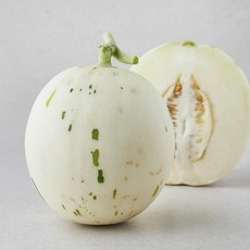 새벽경매 아삭한 백자메론, 1kg, 1개