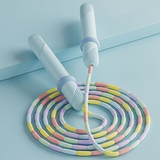 It's Good Ten 馬卡龍防纏繞跳繩, 藍色, 1個