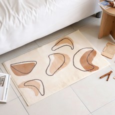 어텀 벨기에 그래프 코튼 핸드메이드 발매트