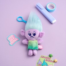 버터 트롤 COOKIE 키링, 블루, 1개, 22cm