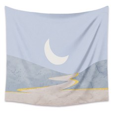 地球與月亮圖案掛毯, A09型