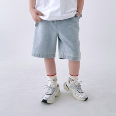 BerryCloset 男童清新六分牛仔褲