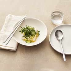 핀티녹스 스시 수저세트, 비앙코, 숟가락 + 젓가락, 1세트