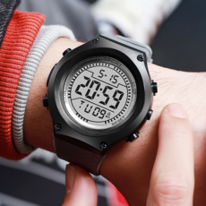 Soyosanghoe 手腕電子運動手錶, 灰色, 1個