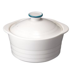 Yozl 全陶瓷電磁爐用百年白瓷砂鍋, 1組, 18.5cm