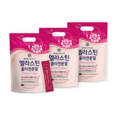 彈力膠原蛋白粉隨身包 30入, 60g, 3袋