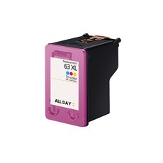 Office Store Allday Company 大容量 HP 63 XL 相容墨水, 彩色, 1個