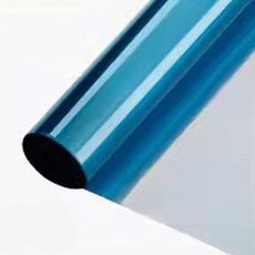 피어니스트 창문 인테리어 필름 시트지, 블루, 120cm