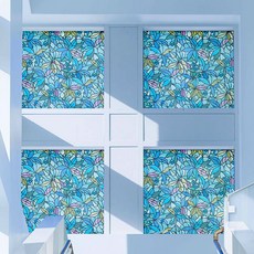 베니리아데코르 레트로 창문접착 시트지, 그레이프11-813, 폭 45cm x 길이 500cm