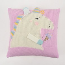 라온투유 귀여운 니트 쇼파 쿠션 커버