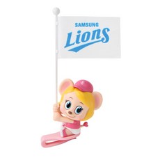 SAMSUNG Lions 三星獅 帽子夾 粉色Leo, 粉色