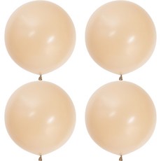 Sempertex 白沙色氣球 60cm, 混合顏色, 4個
