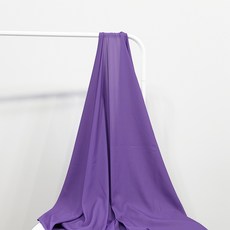 蝴蝶手藝厚實色彩交織緞面布料, 105 Moon Purple, 1件