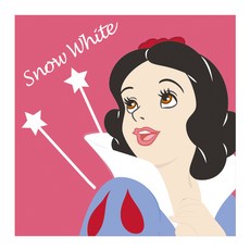 I LOVE PAINTING DIY迪士尼公主繪畫組, 白雪公主的插圖