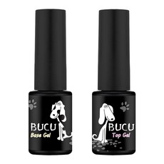 뿌꾸 베이스 네일 젤 5g + 탑젤 5g 세트, 뿌꾸 베이스젤 + 탑젤, 1개