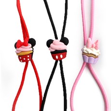 Arangrorang 可愛瑪芬口罩掛繩項鍊 3件組