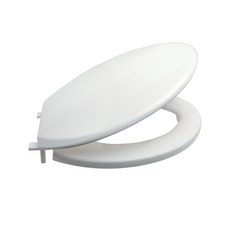 質感馬桶蓋 XL號, 白色的, 1個