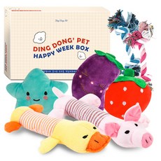 DING DONG PET 犬用造型玩偶, 隨機發貨, 1套