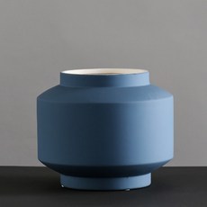 現代藍色花瓶擺飾 B, 藍色