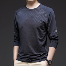 Minseong Company 男士休閒冰感戶外長袖T恤