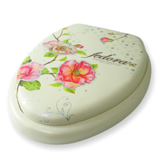 행거전문가 러블리 소프트 O형 변기커버, 모닝아이보리, 1개