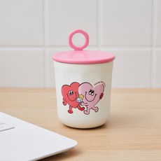 Modern House TO GO 迷你保溫保冷杯 Love Together, 1個, 230ml, 粉紅色