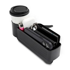 Bullsone 勁牛王 縫隙收納杯架, 黑色, 1個