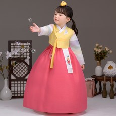 TheyeHanbok 女童款Sena Dali兒童韓服套裝 60015