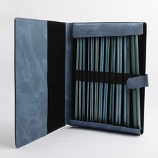 Likey INDIGO 堵塞針套組 35 厘米藍色牛仔布, 1組