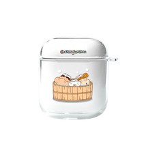 蠟筆小新AirPods透明保護套, 單品, 溫泉醬油
