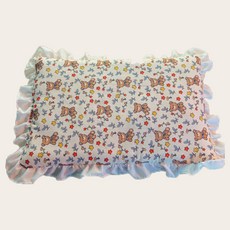 데이소이 고양이 프릴 러블리 쿠션, 12 블루 베어, 1개