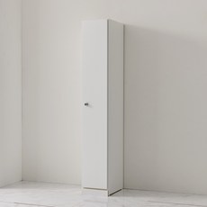 가구의가치 락카장 캐비넷 사물함 옷장 고객직접설치, LPM화이트, 1단