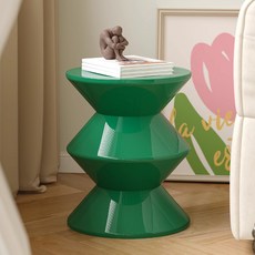 모코아 모래시계 스툴 3단, 다크그린, 1개
