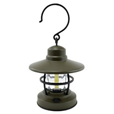 블리츠 빈티지 미니 LED 캠핑 랜턴, 1개, 카키