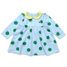 BLUEDOG baby 女款水果領連衣裙