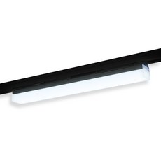 블루밍 YT T라인 LED 8W 레일등 300mm, 블랙 + 주광색, 1개