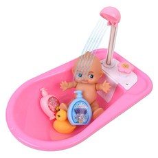 Oz Toy 大尺寸噴水淋浴浴缸洗澡玩具, 1組, 粉色的