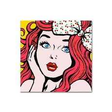 ADICO DIY數字油畫 普普藝術, 可愛紅髮女孩