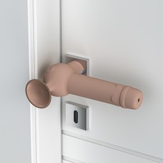 DM 喇叭形門把套, 棕色