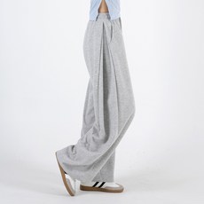 Dearlola 女款側邊細褶寬版運動褲 LJ_P141