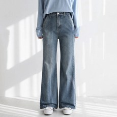 andstyle 女款長版/基本/短版 完美合身牛仔褲第40彈舒適彈力寬版靴型牛仔褲265048