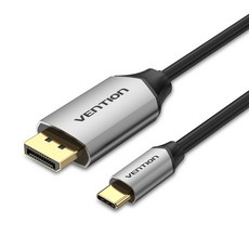 VEnTIOn 威迅 高級 4K Type-C 轉 DP 鏡像傳輸線, 1m, 混色