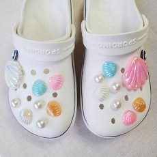 SPORDINO 兒童鞋飾 珍珠貝殼鞋扣組