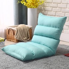 보테바인 도톰한 다용도 접이식 의자 침대, 라이트블루