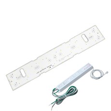 SMDTECH三星LED模組組 1號 S6 580*97mm 25W+KS轉換器, 日光色, 1套