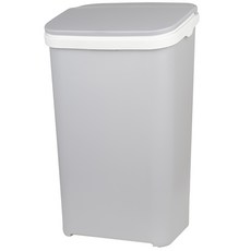 생활공식 대용량 원터치 휴지통, 그레이