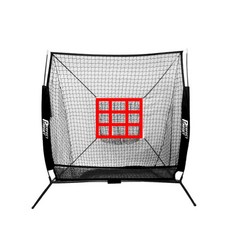 Tagro 那沙雷 棒球練習用 投球目標, 1個, 黑色 + 紅色