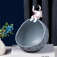 藍色摩登耳環戒指項鍊鑰匙扣飾品托盤 ET21-00421, 灰色的