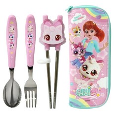 LE BARN Wishcat 齊全矯正筷全套組, 1組, 混色