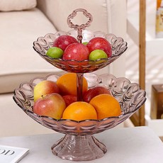 메이크미 2층 트레이 스토리지랙 대소, 와인, 1개